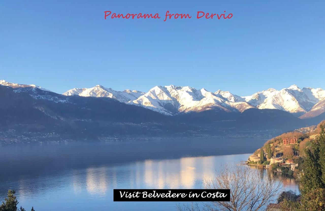 Belvedere In Costa - Lake View Bellano Kültér fotó