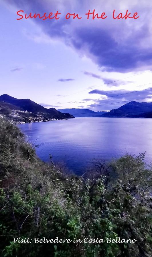 Belvedere In Costa - Lake View Bellano Kültér fotó