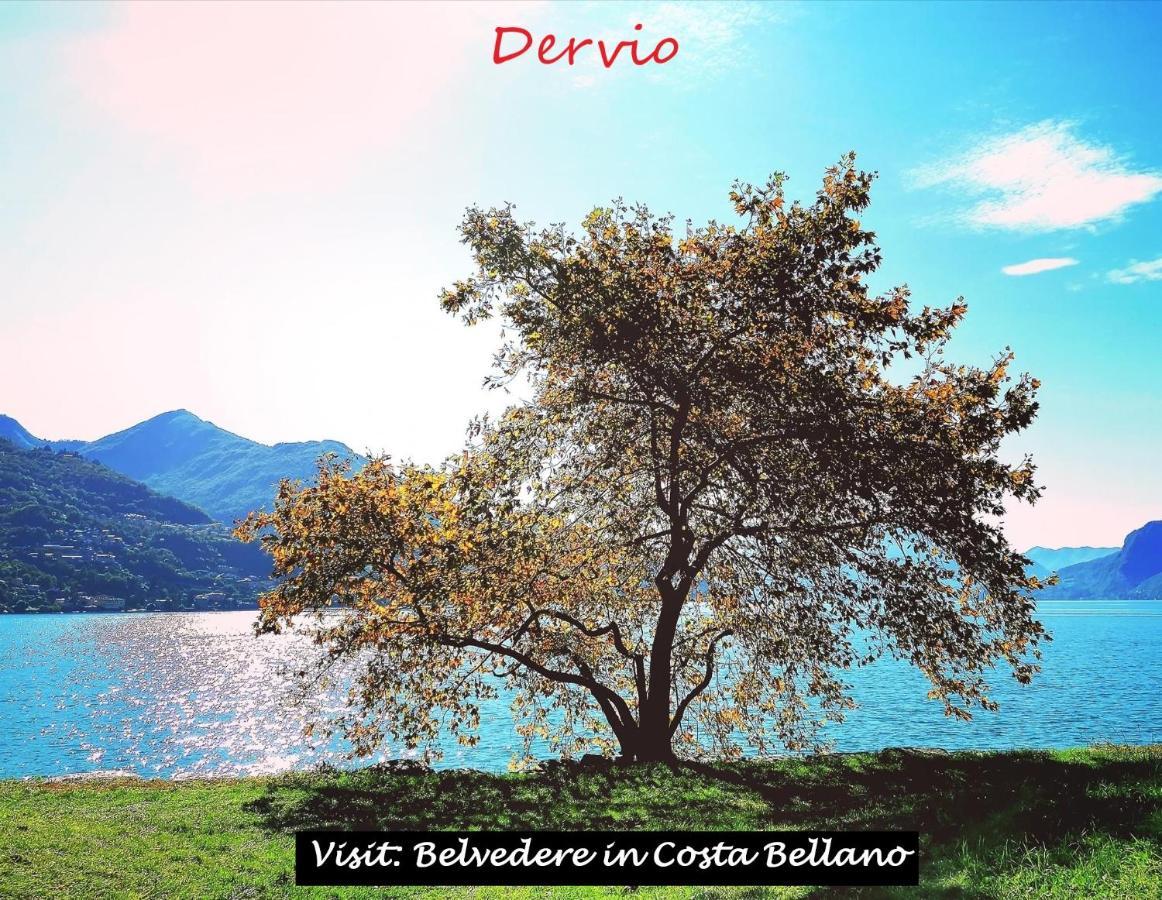 Belvedere In Costa - Lake View Bellano Kültér fotó