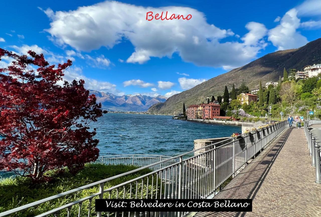 Belvedere In Costa - Lake View Bellano Kültér fotó
