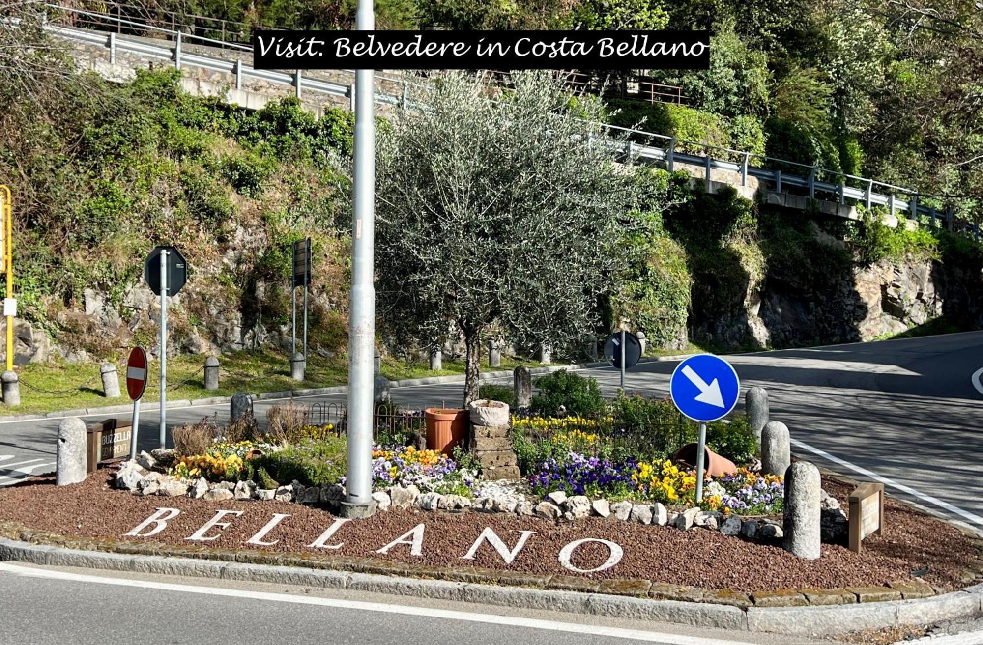 Belvedere In Costa - Lake View Bellano Kültér fotó